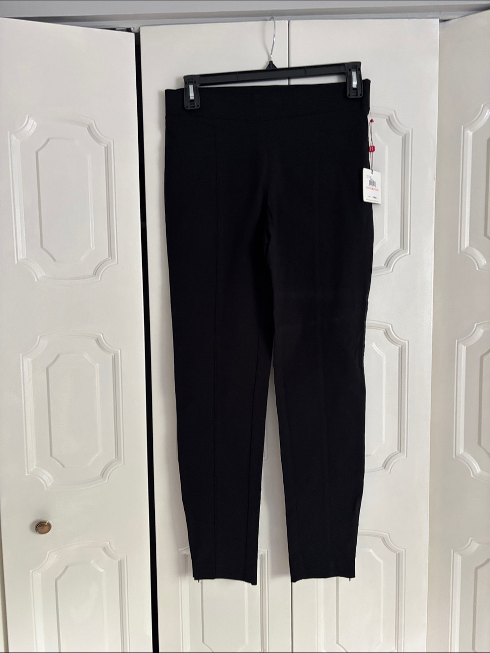 Rafaella Black Slim Ponte Leggings Pants